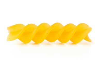 Çiğ, çiğ, Kuru düdük veya rotini makarna şehriye zekası closeup