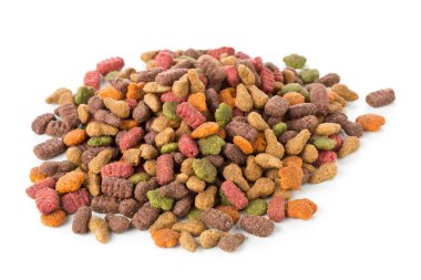 Kuru evde beslenen hayvan yiyecek yığını 