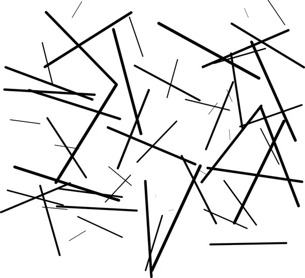 Abstracte zwarte lijnen patroon illustratie — Stockfoto