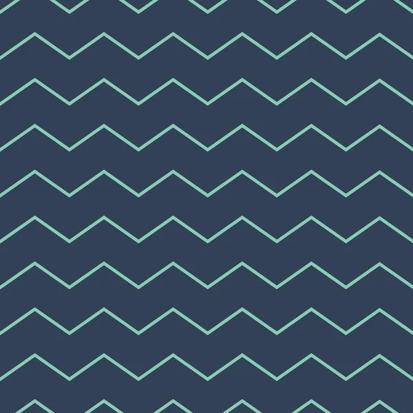 Abstracto zig zag líneas sin costuras patrón verde oscuro colores grises Tela masculina ropa fondo Ropa de niño — Vector de stock