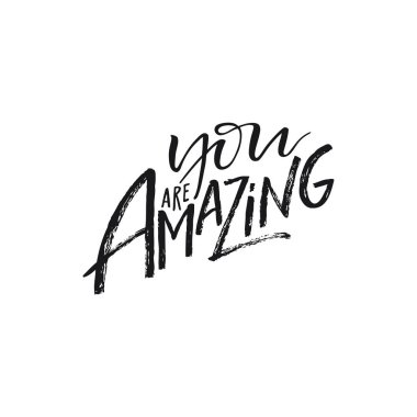 Çizilmiş yazı alıntı el vardır Amazing 