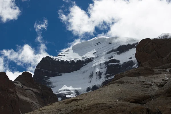 Santo Kailas Montaña Tibet Hogar del Señor Shiva —  Fotos de Stock