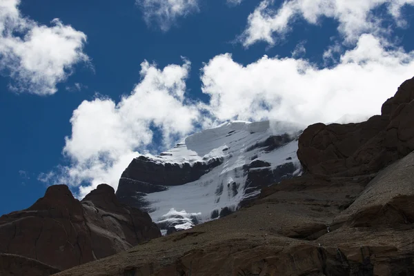Santo Kailas Montaña Tibet Hogar del Señor Shiva —  Fotos de Stock