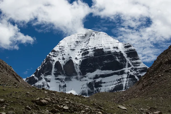 Holy Kailas Mountain Tibet Home Of The Lord Shiva — Stock Photo, Image