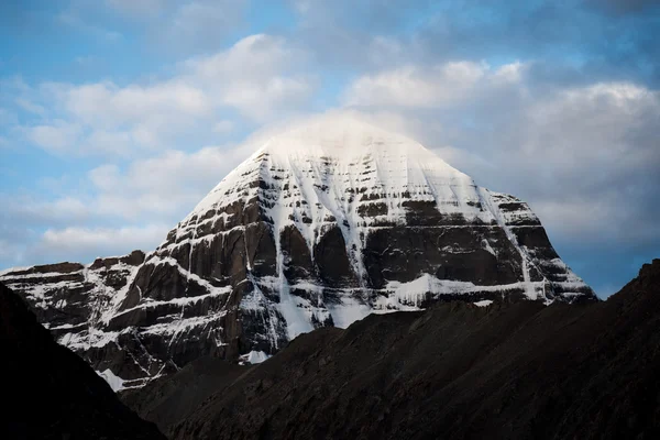 Heilige Kailas Mountain Tibet Home van de Lord Shiva — Stockfoto