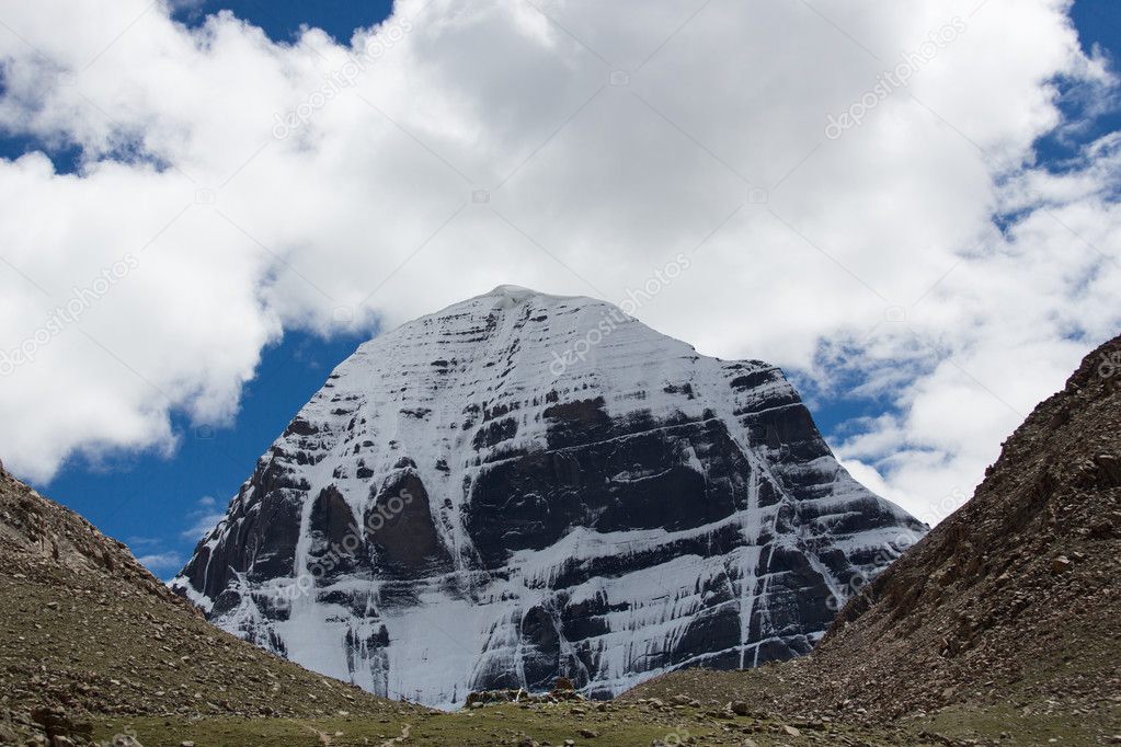 Holy Kailas Mountain Tibet Home Of The Lord Shiva