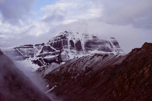 Гималайский хребет Кайлаш — стоковое фото