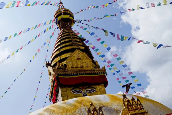 Бодхнатх Ступа в Непале — стоковое фото