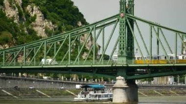 Tuna Nehri ve köprü Budapeşte, Macaristan