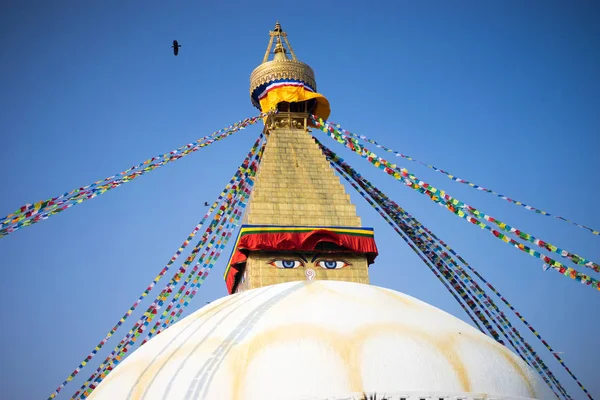 Bodhnath Stupa in Nepal — Stock Photo, Image