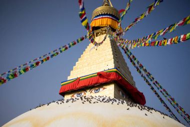 Nepal 'deki Bodhnath Stupa