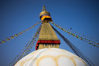 Nepal 'deki Bodhnath Stupa