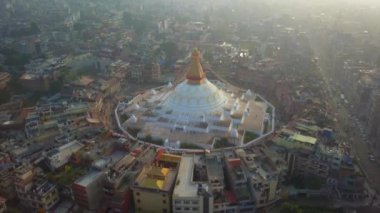 Stupa Bodhnath Katmandu, Nepal - 26 Ekim 2017