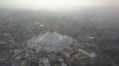 Stupa Bodhnath Katmandu, Nepal - 26 Ekim 2017