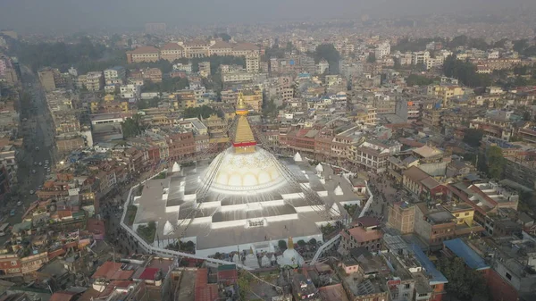 Stupa Bodhnath Katmandu, Nepal - 26 października 2017 — Zdjęcie stockowe