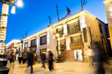 Jokhang tapınak Tibet Budizmi Lhasa Tibet