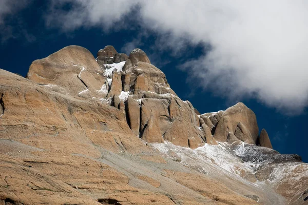 Himalaia montanha Tibete céu e nuvens Kailas kora — Fotografia de Stock