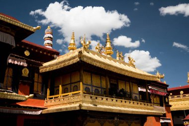 Jokhang tapınak Tibet Budizmi Lhasa Tibet
