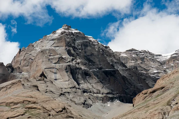 Himálaj mountain Tibetu obloha a mraky Kailás kora — Stock fotografie