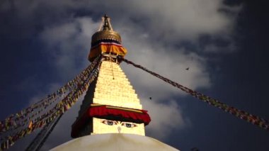 Stupa Bodhnath Katmandu, Nepal - 26 Ekim 2017