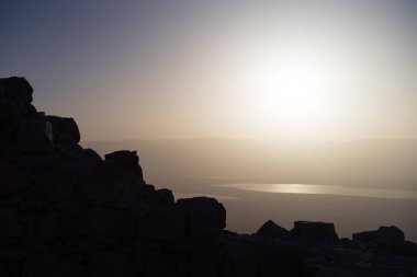 Massada İsrail 'in Antik Tarihi Yerleri