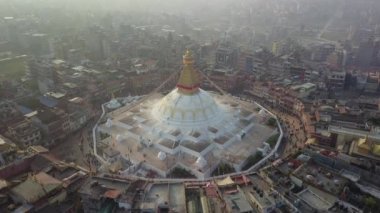 Stupa Bodhnath Katmandu, Nepal - 26 Ekim 2017
