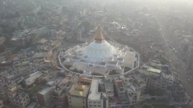 Stupa Bodhnath Katmandu, Nepal - 26 Ekim 2017