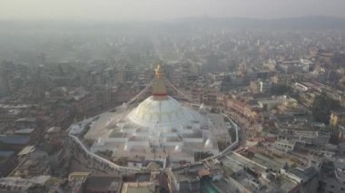 Stupa Bodhnath Katmandu, Nepal - 26 Ekim 2017