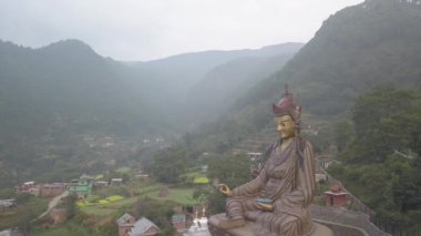 Guru Padmasambhava Heykeli Tapınağı, Katmandu Vadisi, Nepal - 16 Ekim 2017