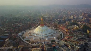 Stupa Bodhnath Katmandu, Nepal - 26 Ekim 2017