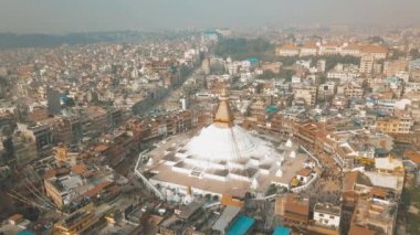 Stupa Bodhnath Katmandu, Nepal 4k video
