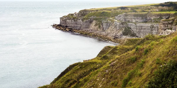 Costa jurássica dorset uk portland bay — Fotografia de Stock