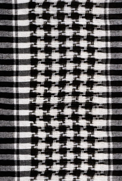 Tło z houndstooth wzór tkaniny — Zdjęcie stockowe