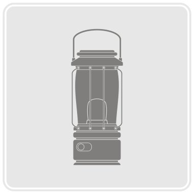 tek renkli simge ile fener 