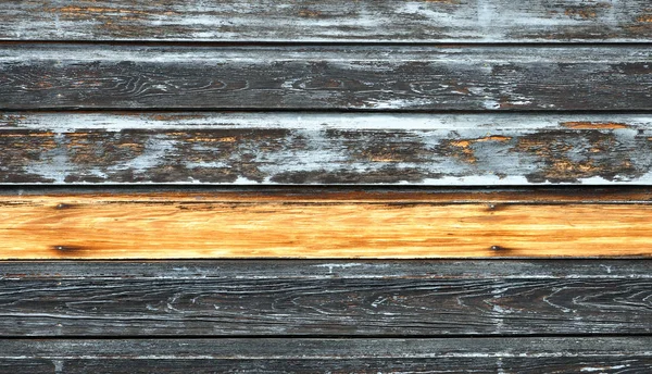 Staré dřevěné stěně pozadí pro návrh — Stock fotografie