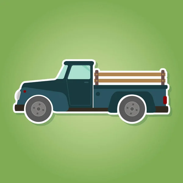 Ikona z farmy truck — Wektor stockowy