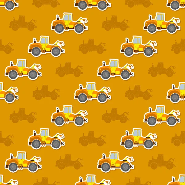 Çiftlik traktörü ile Seamless Modeli 