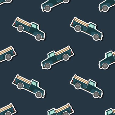 Çiftlik kamyon ile Seamless Modeli  