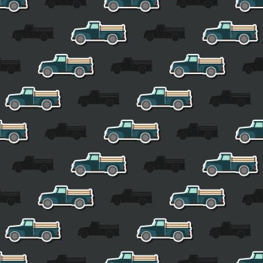 Çiftlik kamyon ile Seamless Modeli  