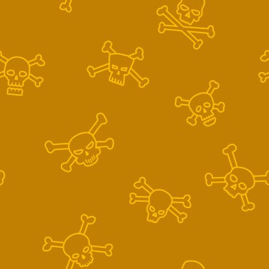 Kafatasları ile kusursuz desen