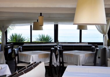 minimalist Restoran iç tasarım için