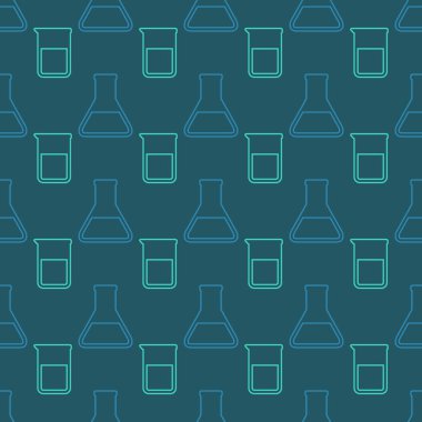 Kimya Laboratuar kapkacakları tasarımınız için ile Seamless Modeli