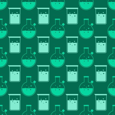 Kimya Laboratuar kapkacakları tasarımınız için ile Seamless Modeli