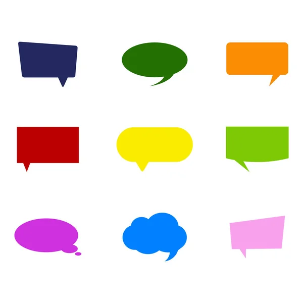 Speech bubble vector illustration — Stock Vector © neo61322 #32595621