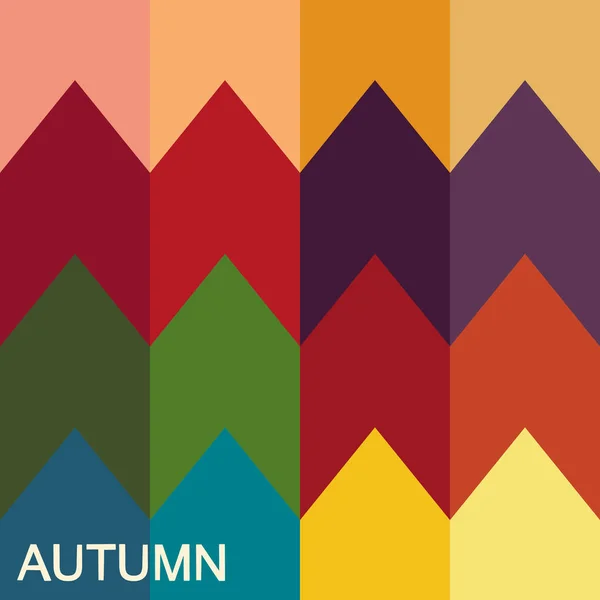 Stock Vector Color Guide Seasonal Color Analysis Palette Autumn Type — Stock Vector