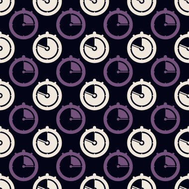 Tasarımınız için kronometre ile Seamless Modeli