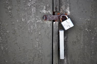 Tasarımın için eski demir asma kilit