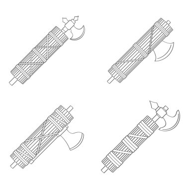 Roman Fasces ile vektör belirlendi