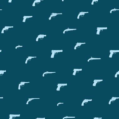 Pistols ile kusursuz vektör deseni