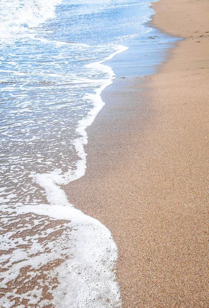 Sea Wave Foam Sand Your Design — Stock Photo, Image